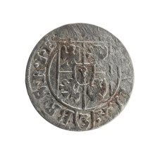 One-and-a-half; maker: Ernest Pfahler; subject: George William Hohenzollern (Elector of