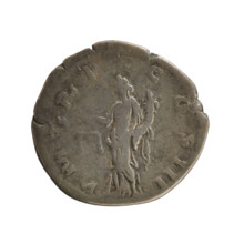 Denarius, Hadrian (76–138; Roman Emperor 117–138). Obverse: Emperor's head with laurel wreath and