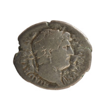 Denarius, Hadrian (76–138; Roman emperor 117–138). Obverse: Emperor's head in a laurel wreath