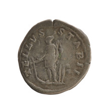 denarius, Hadrian (76–138; Roman emperor 117–138); obverse: HADRIANVS AVG COS III PP — emperor's