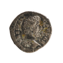 Denarius, Aelius (101–138; successor of Hadrian 136–138). Obverse: Head of Aelius right,
