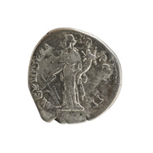 Denarius, Antoninus Pius (86–161; Roman emperor 138–161). Obverse: Emperor's bust right;