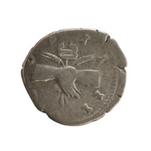 Denarius, Antoninus Pius (86–161; Roman Emperor 138–161). Obverse: Emperor's head right in a laurel