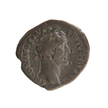 denarius, Antoninus Pius (86–161; Roman emperor 138–161) — iconography: genius (mythology), busts,