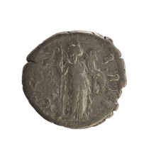 Denarius, Antoninus Pius (86–161; Roman emperor 138–161). Obverse: head of the emperor in a laurel