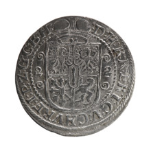 Obv. Bust facing right in mitre and electoral mantle. In the right hand a sceptre, the left resting