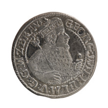 Obv. Bust facing right in mitre and electoral mantle. In the right hand a sceptre, the left resting