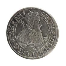 Obv. Bust facing right in mitre and electoral mantle. In the right hand a sceptre, the left resting