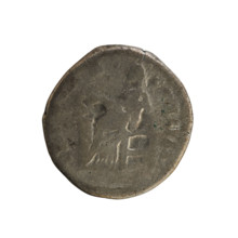 Denarius, Antoninus Pius (86–161; Roman emperor 138–161). Obverse: Emperor's head in a laurel