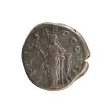 Denarius, Antoninus Pius (86–161; Roman Emperor 138–161). Obverse: ANTONINVS AVG PIVS PP TR P XXIII