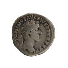 denarius, Antoninus Pius (86–161; Roman emperor 138–161) — iconography: busts, Pax