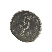 Denarius, Antoninus Pius (86–161; Roman emperor 138–161). Obverse: ANTONINVS AVG PIVS PP TR P XXIII