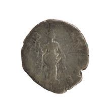 Denarius, Antoninus Pius (86–161; Roman emperor 138–161), Faustina the Elder (98–141; Roman empress