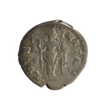 Denarius, Antoninus Pius (86–161; Roman emperor 138–161), Faustina the Elder (98–141; Roman empress