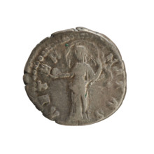 Denarius, after 141. Obverse: DIVA FAVSTINA — Bust of Faustina the Elder (98–141), Roman empress,
