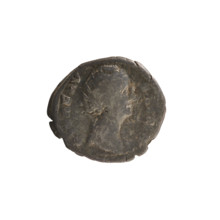 Denarius, Antoninus Pius (86–161; Roman emperor 138–161), Faustina the Elder (98–141; Roman empress
