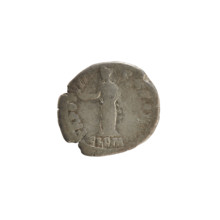 Denarius, Antoninus Pius (86–161; Roman emperor 138–161). Obverse: Head of Marcus Aurelius (heir to
