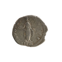 Denarius, Antoninus Pius (86–161; Roman emperor 138–161). Obverse: Head of Marcus Aurelius (heir to