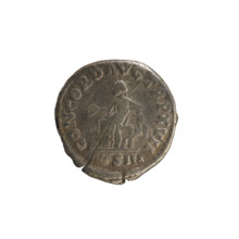 Denarius of Marcus Aurelius (121–180; Roman emperor 161–180), 162–163, Rome. Obverse: Head of