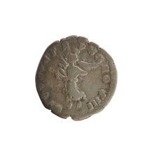 Denarius, Marcus Aurelius (121–180; Roman emperor 161–180). Obverse: Head of Marcus Aurelius with a