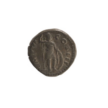 Denarius, Marcus Aurelius (121–180; Roman emperor 161–180). Obverse: Head of Marcus Aurelius with a