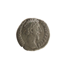 Denarius, Marcus Aurelius (121–180; Roman emperor 161–180), posthumous issue for Commodus (161–192;