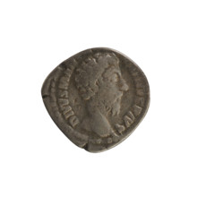Denarius, Commodus (reigned 177–192), posthumous issue honoring Marcus Aurelius (121–180; emperor
