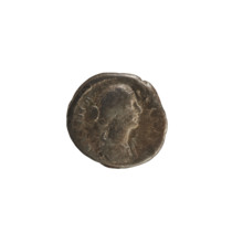 Denarius, Antoninus Pius (86–161; Roman emperor 138–161) and Faustina the Younger (c.130–176; Roman