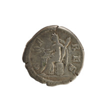 Denarius, Marcus Aurelius (121–180; Roman emperor 161–180) and Faustina the Younger (ca. 130–176;