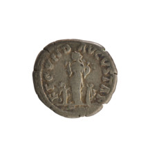 Denarius, Marcus Aurelius (121–180; Roman emperor 161–180) and Faustina the Younger (ca. 130–176;