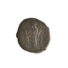 Denarius, Marcus Aurelius (121–180; Roman emperor 161–180) and Faustina the Younger (ca. 130–176;