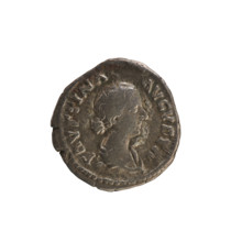 Denarius, Marcus Aurelius (121–180; Roman emperor 161–180) and Faustina the Younger (ca. 130–176;