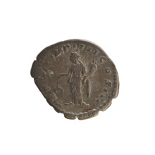 Denarius, Lucius Verus (130–169; Roman emperor 161–169). Obverse: Emperor's head right with laurel