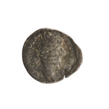 denarius, Lucius Verus (130–169; Roman emperor 161–169), imperial bust, cornucopia (attribute),