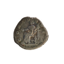 Denarius of Lucius Verus (130–169) and Lucilla (149–182), c. 164–169. Obverse: Bust of Lucilla