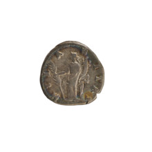 Denarius, Lucius Verus (130–169; Roman emperor 161–169) and Lucilla (149–182; Roman empress