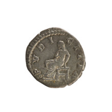Denarius; Lucius Verus (130–169, Roman emperor 161–169) and Lucilla (149–182/183, Roman empress