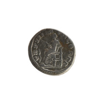Denarius, Marcus Aurelius (121–180; Roman emperor 161–180). Obverse: head of Commodus in a laurel