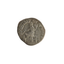 Denarius, Marcus Aurelius (121–180; Roman emperor 161–180). Obverse: Bust of Commodus in right,