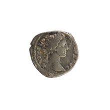 Denarius; Marcus Aurelius (121–180, Roman emperor 161–180); busts; imperial busts; treasure from