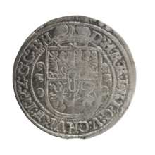 Obv. Bust facing right in mitre and electoral mantle. A sceptre in his right hand, the left resting
