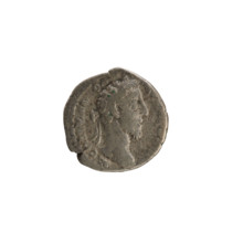 Denarius, Commodus (161–192; Roman emperor 177–192). Obverse: Emperor's head right, laurel wreath;