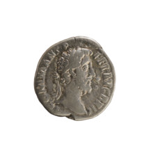 Denarius, Commodus (161–192; Roman emperor 177–192). Obverse: Emperor's head right, wearing a
