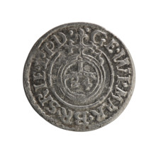 One and a half, Pfahler, Ernest, Department of Coins of Lands Associated with Poland, George