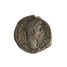 Denarius, Commodus (161–192; Roman emperor 177–192). Obverse: Emperor's head right, wearing a