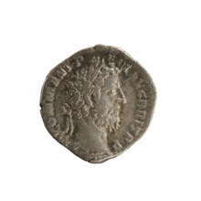 denarius, Commodus (161–192; Roman emperor 177–192). Obverse: M COMM ANT P FEL AVG BRIT PP —