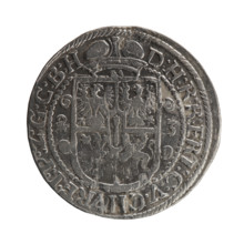 Obv. Bust facing right in mitre and electoral mantle. A sceptre in his right hand, the left resting