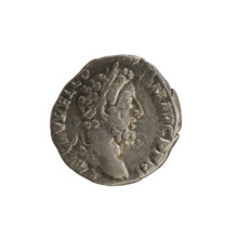 Denarius, Commodus (161–192; Roman emperor 177–192). Obverse: laureate bust of the emperor right.