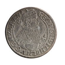 Obv. Bust facing right in mitre and electoral mantle. A sceptre in his right hand, the left resting