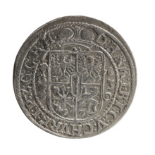 Obv. Bust facing right in mitre and electoral mantle. A sceptre in his right hand, the left resting